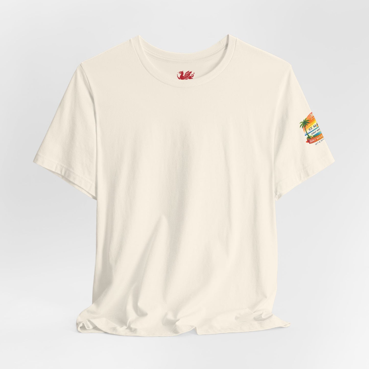 St. Maarten Golf Association Tee — Customizable Island Sunset T-Shirt