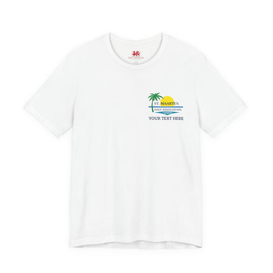 St.Maarten Golf Association Unisex Jersey Short Sleeve Tee